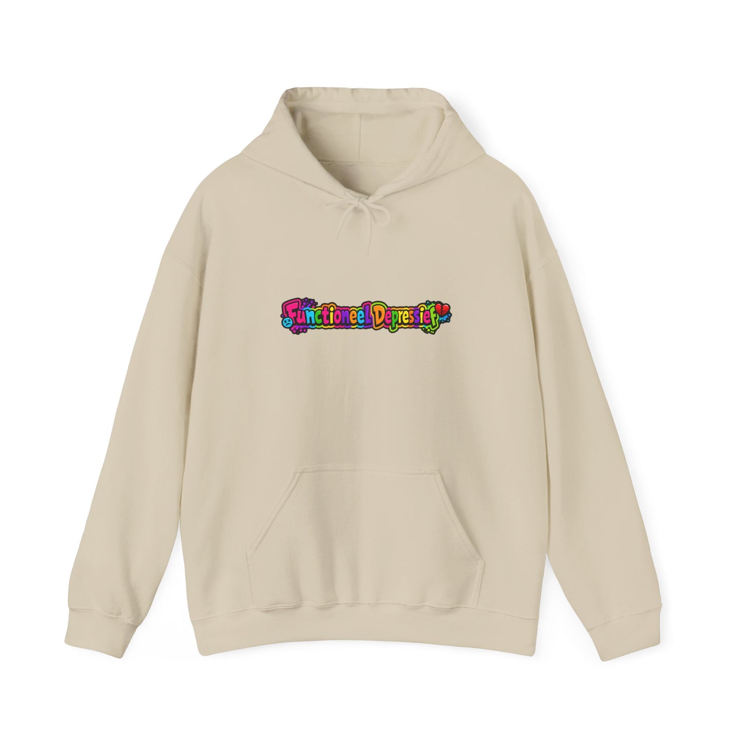 'Functioneel depressief' — Prikkels Hoodie