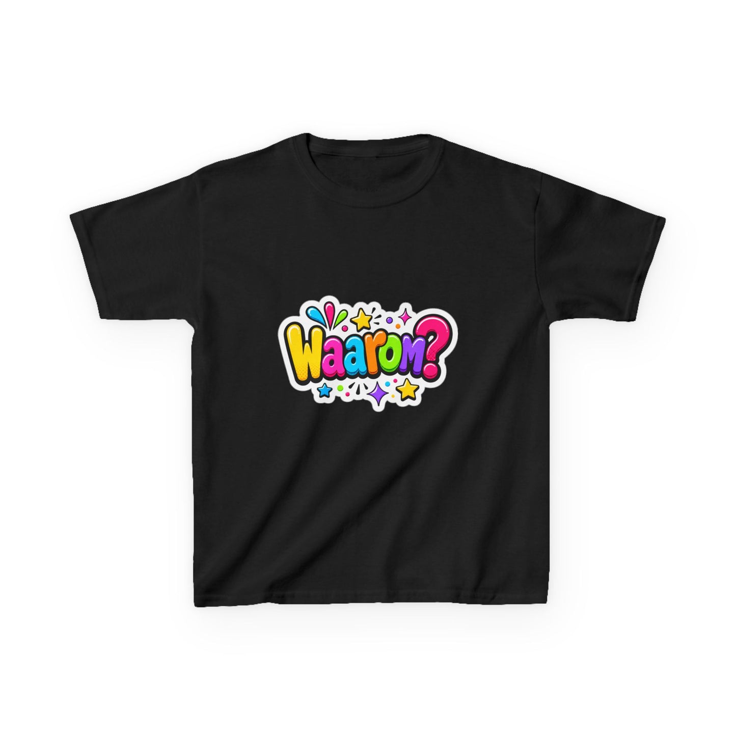 'Waarom?' - Prikkels kids t-shirt