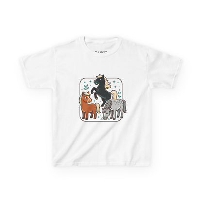 'Paarden' - Prikkels kids t-shirt