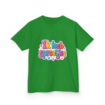 'Ik heb sproetjes' - Prikkels kids t-shirt