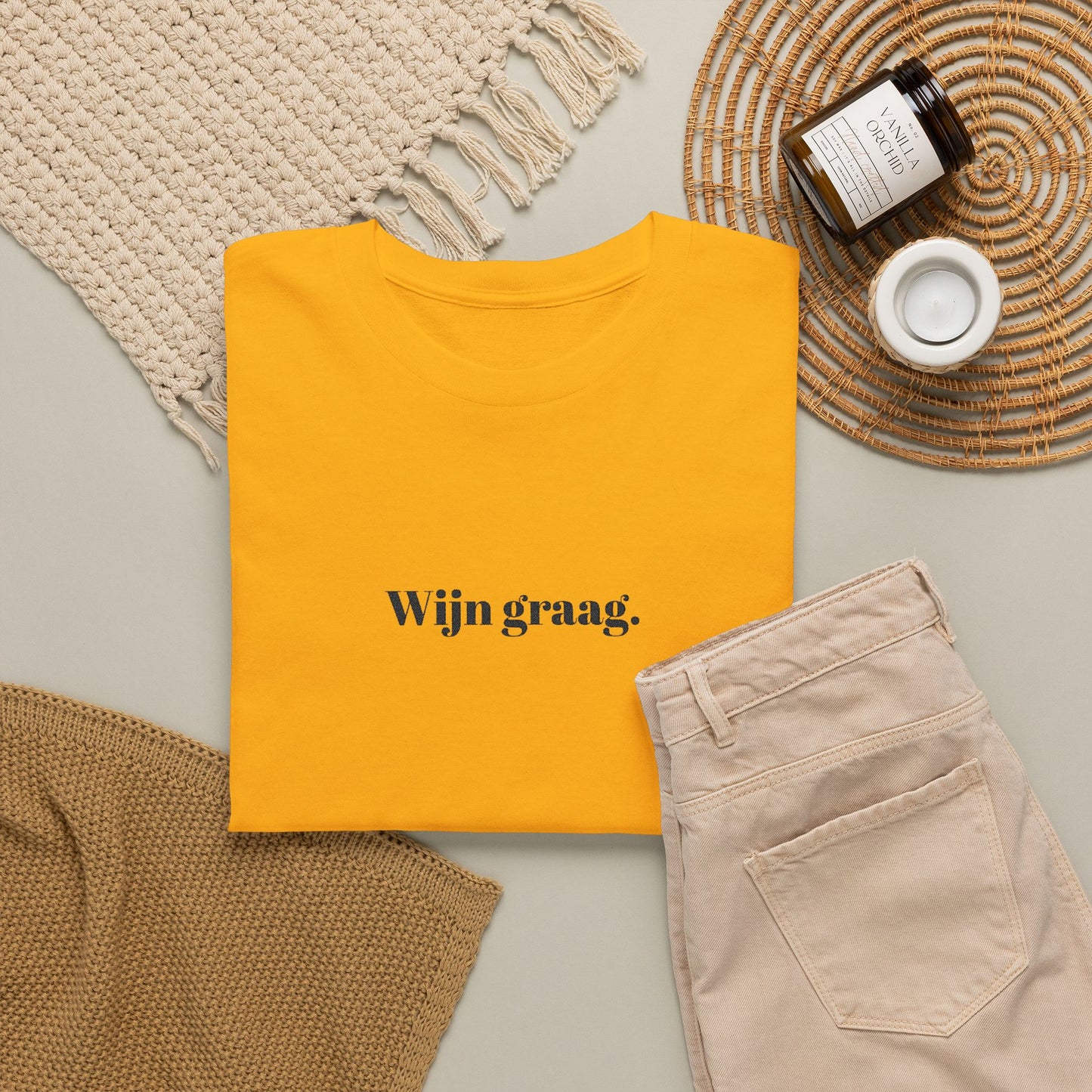 Wijn graag. T‑Shirt