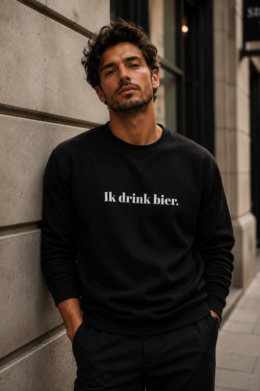 Ik drink bier.