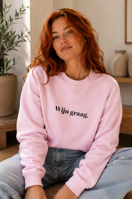 Wijn graag.