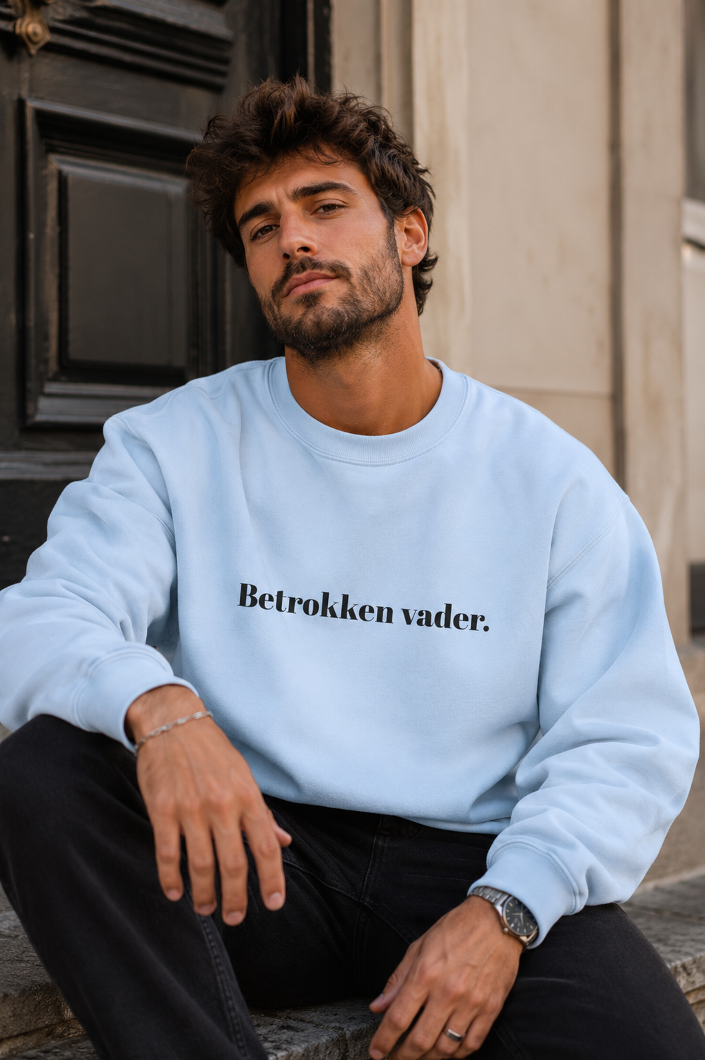 Betrokken vader.