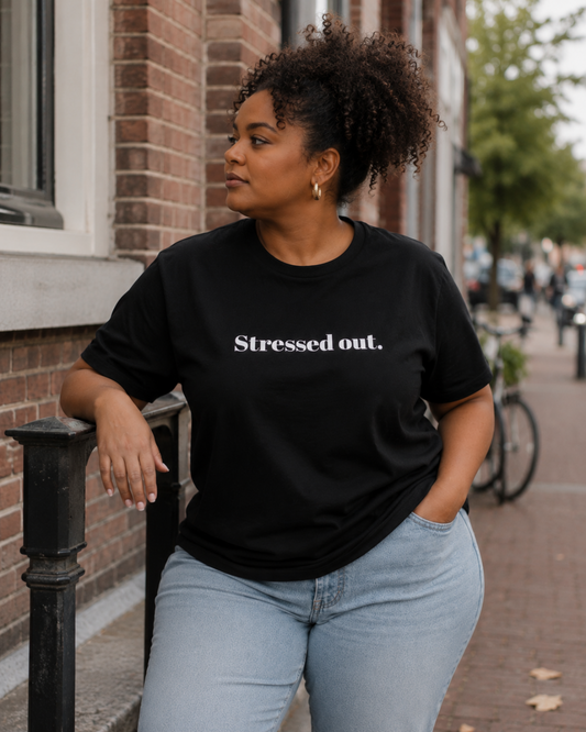 Stressed out.