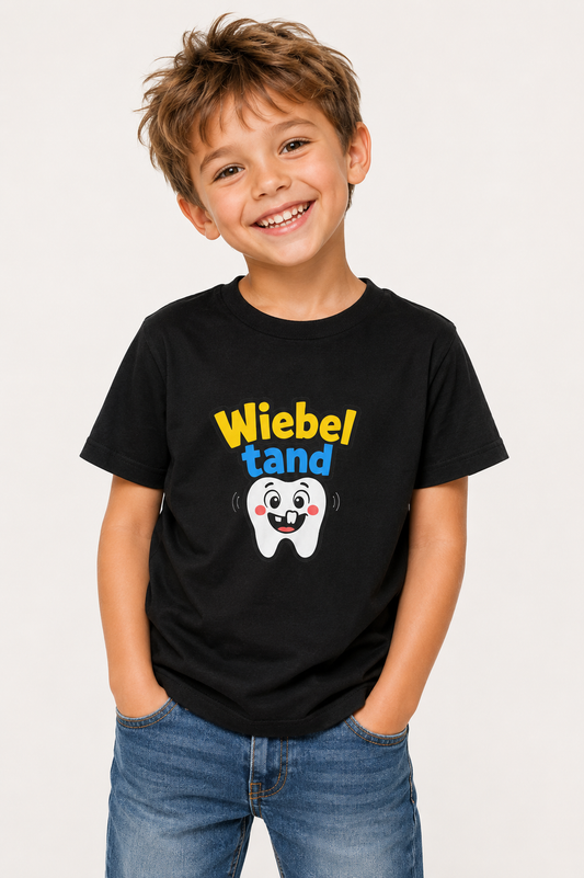 'Wiebel tand' - Prikkels kids t-shirt