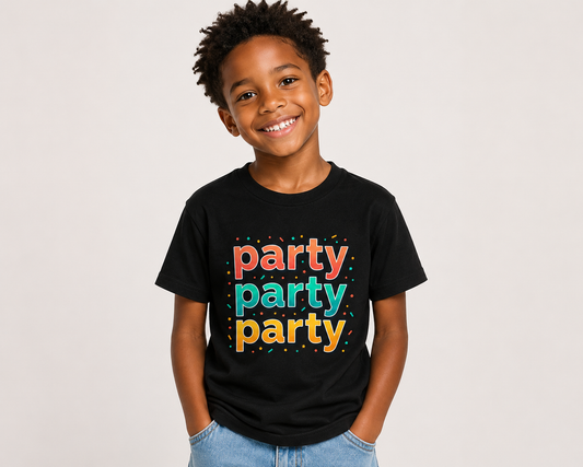 'Party Party Party' - Prikkels kids t-shirt