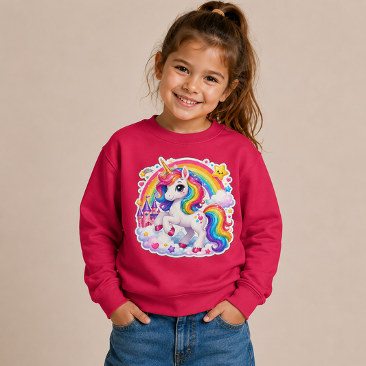 'Regenboog Unicorn' - Prikkels kids trui