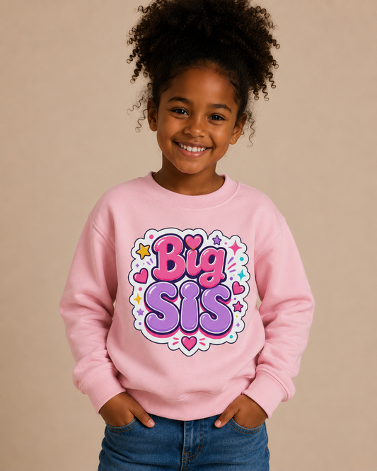 'Big Sis' - Prikkels kids trui