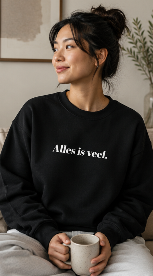 Alles is veel.