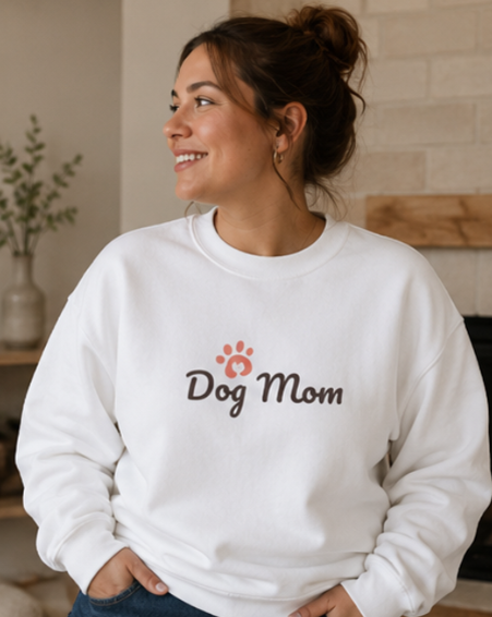 'Dog Mom' - Prikkels trui