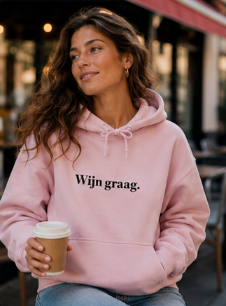 Wijn graag.