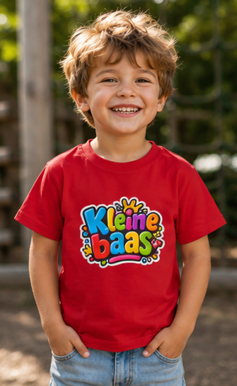 'Kleine baas' - Prikkels kids t-shirt