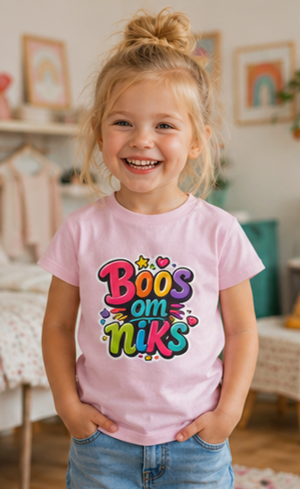 'Boos om niks' - Prikkels kids t-shirt