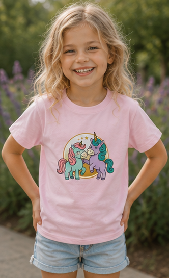 'Unicorn' - Prikkels kids t-shirt