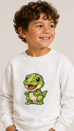 'Dinosaurus' - Prikkels kids trui