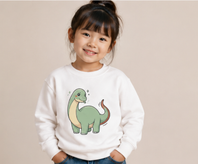 'Brontosaurus' - Prikkels kids trui